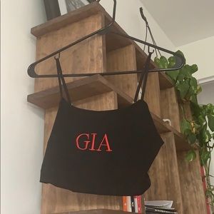 I AM GIA crop top size small